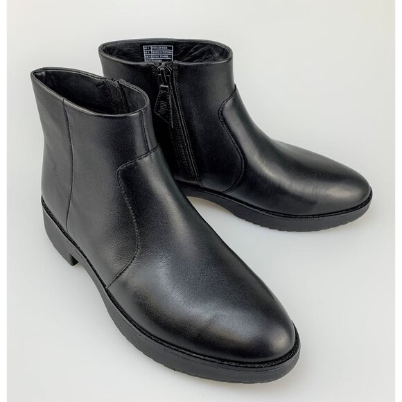 NIB Fitflop Mari Boots In Black Size 37 - Picture 3 of 11